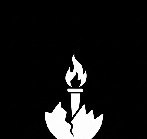 Second Watch Capital — torch emerging from a cracked shield